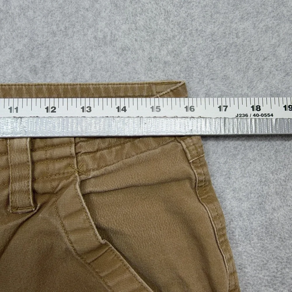 Patagonia Retro Grade Shorts Mens Medium Brown Organic Cotton Canvas 15 Inch